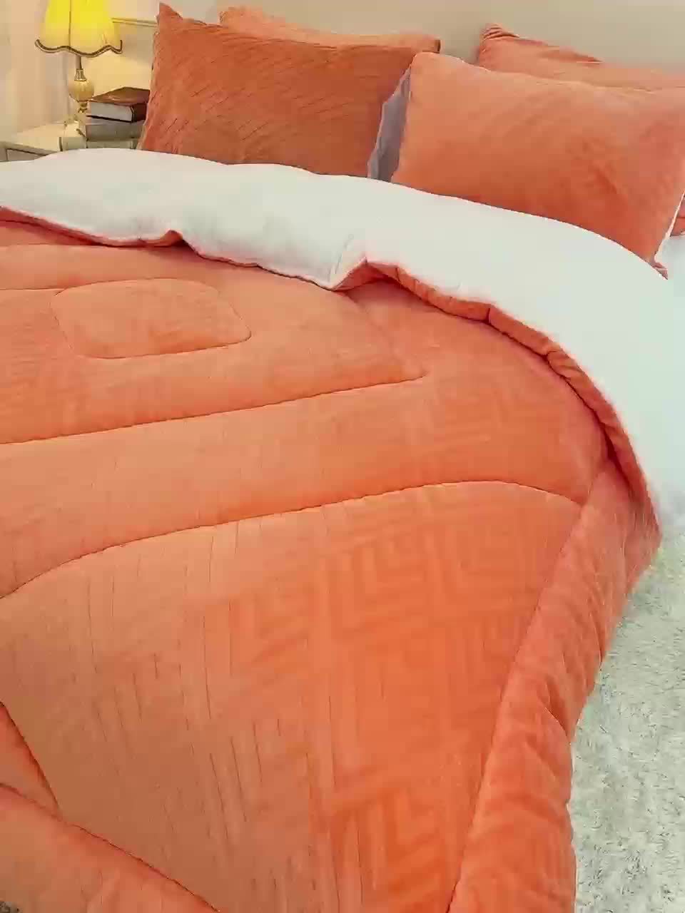 1pc Contemporary Quilted Comforter, Medium Weight Polyester 100% with Microfiber Filling, Machine Washable, All-Season Multipurpose Bedding for Bedroom & Guest Room - No Pillowcase Included