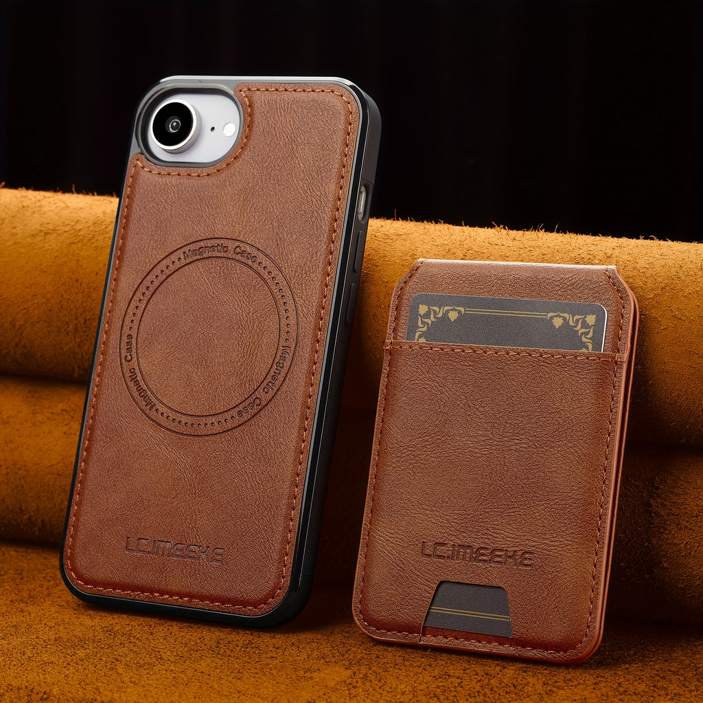 Coque portefeuille magnétique détachable