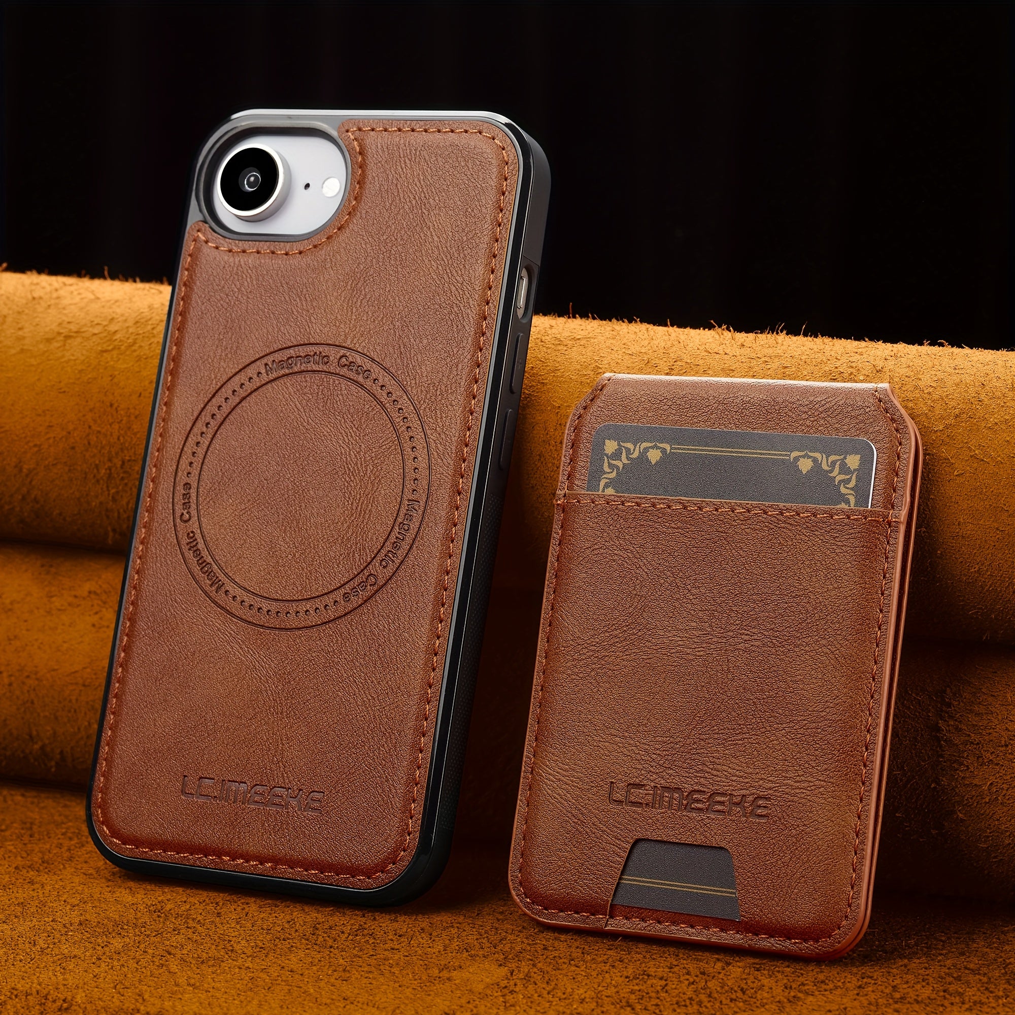 Coque portefeuille magnétique détachable