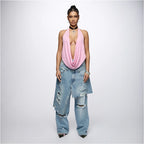 Loose Hip Hop Ripped Beggar High Street Jeans