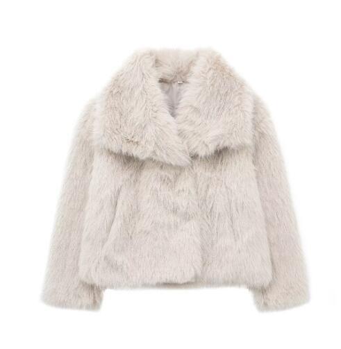 Manteau d'hiver en peluche