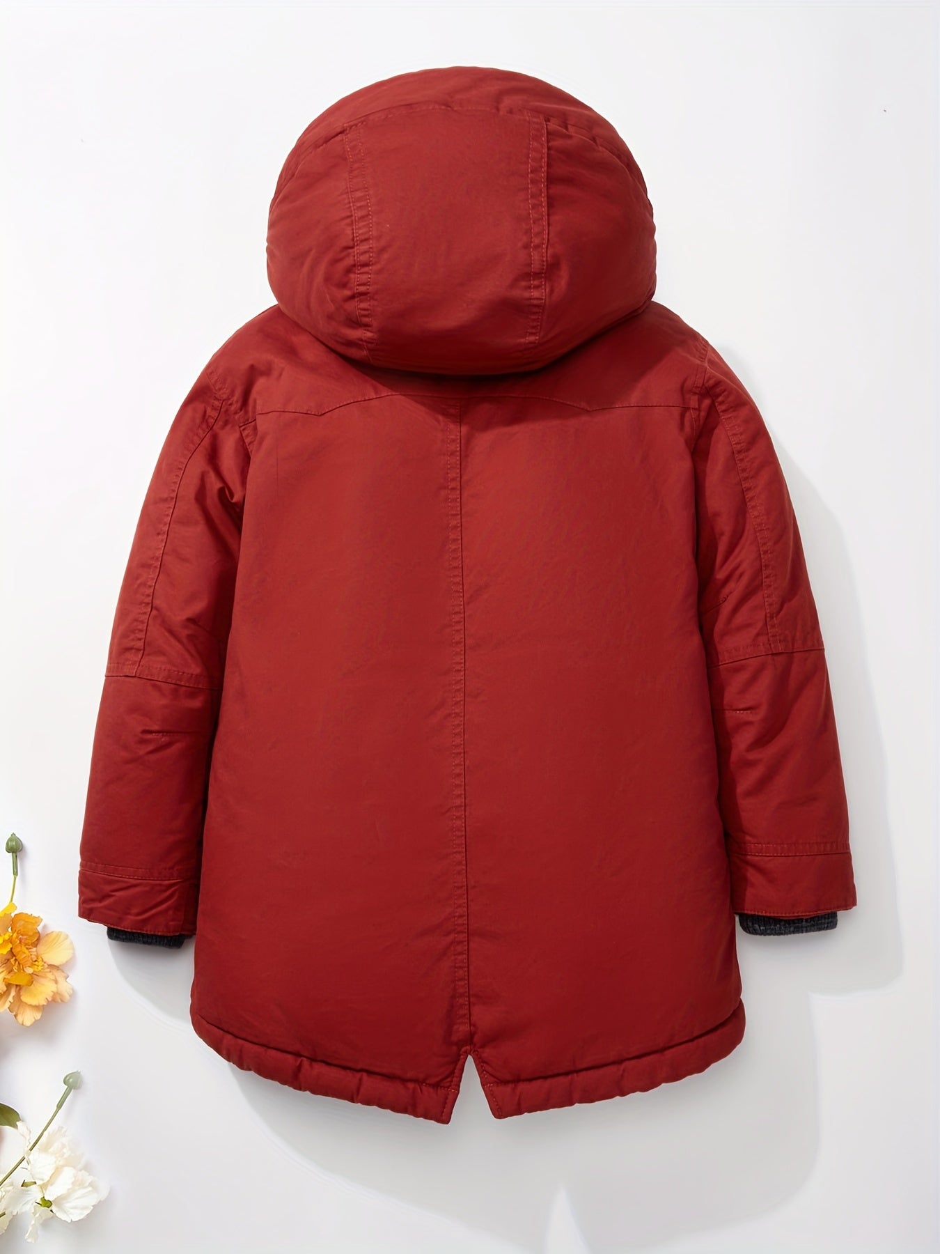 Garden Boys' Winter Hooded Jacket