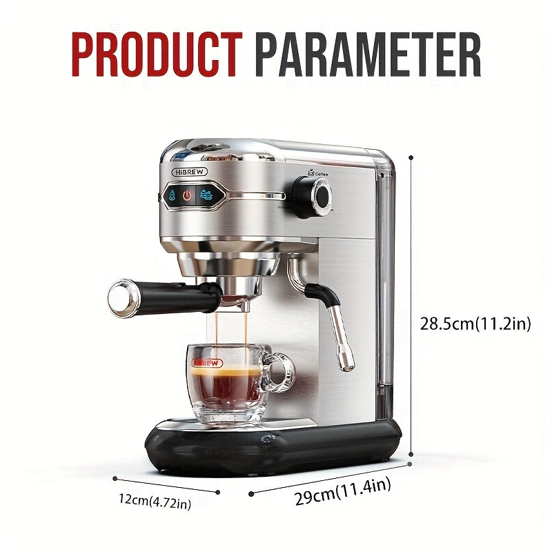 Machine à espresso semi-automatique HiBREW