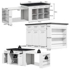 îlot de cuisine multifonctionnel