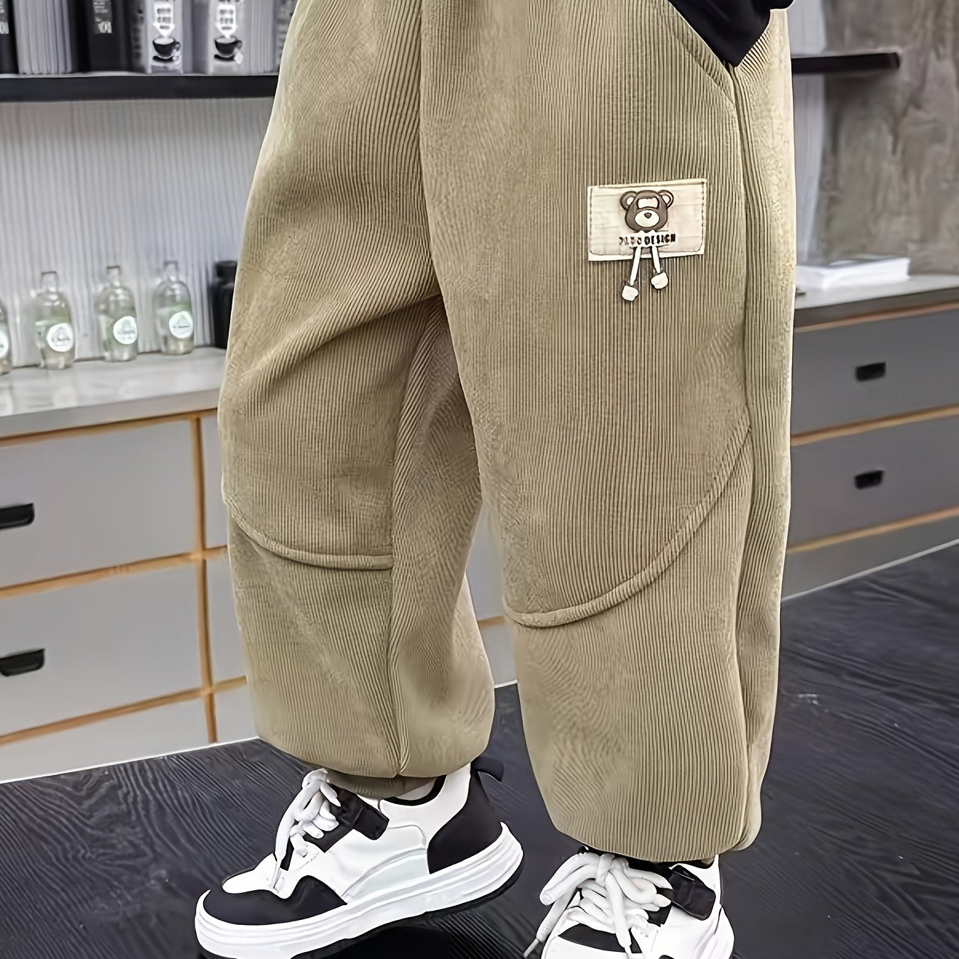 Pantalon d'hiver en velours