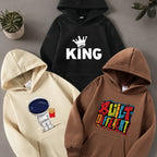 Boys' Casual Hooded Sweatshirt