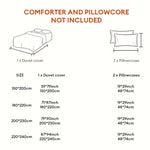 Ensemble de housse de couette 3 pièces