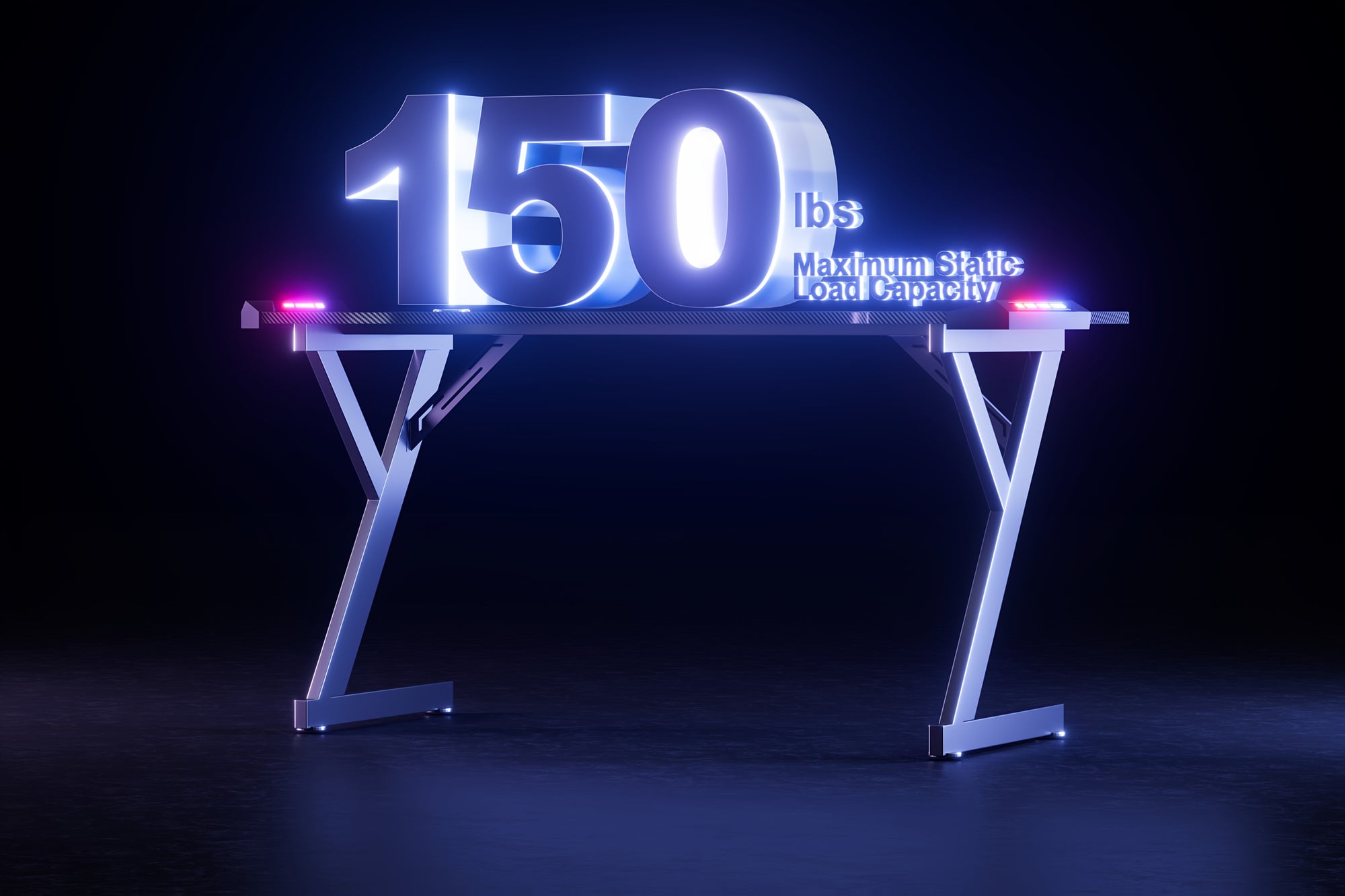 Bureau de jeu VIVENTA 101.6 cm Large