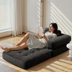 Canapé-lit 2-en-1 convertible