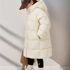 Girls' Winter Hooded Coat