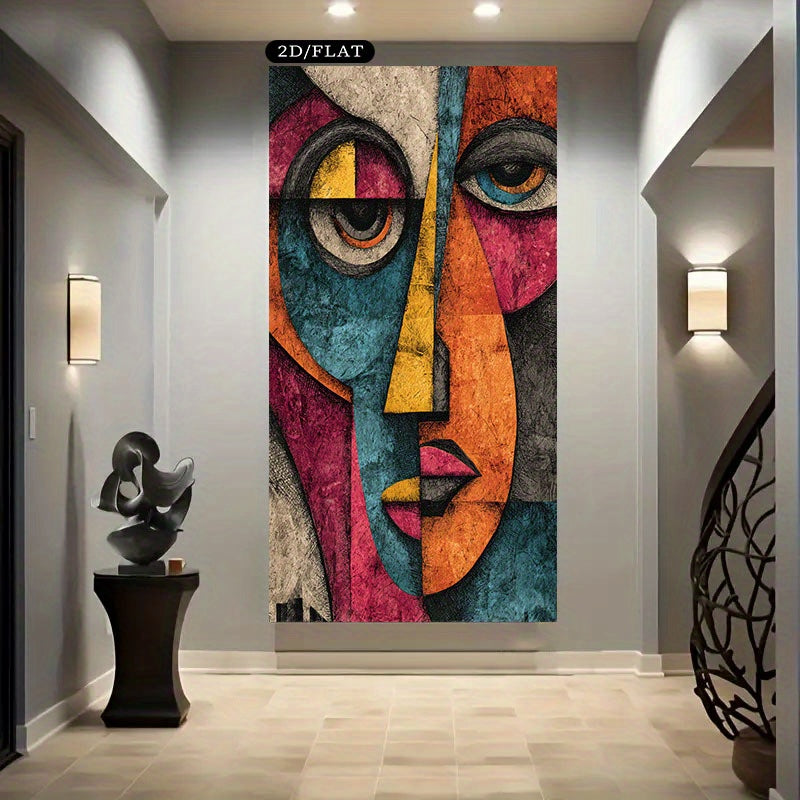 Toile murale abstraite