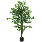 Ficus artificiel HOMCOM 1,50 m - Electromagna