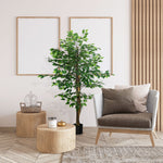 Ficus artificiel HOMCOM 1,50 m - Electromagna