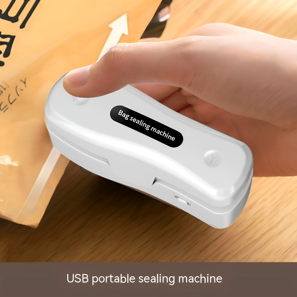 Mini Appareil de Scellage USB – Préservez vos aliments en un geste