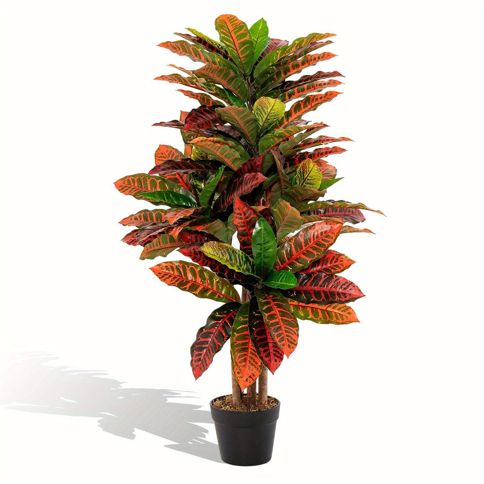 Plante Croton artificielle de 101,6 cm - Electromagna